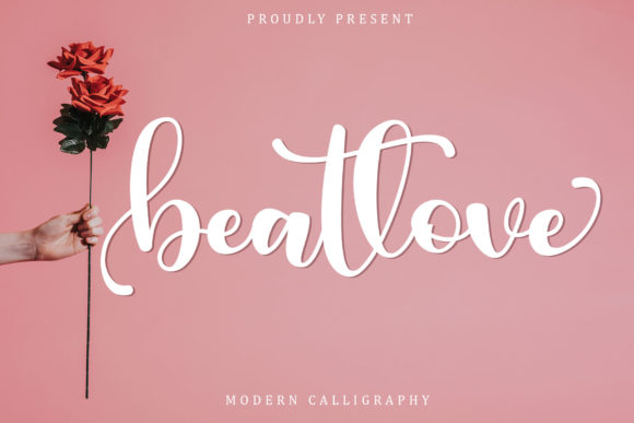 Beatlove: A Handwritten Font for Invitations and Beyond