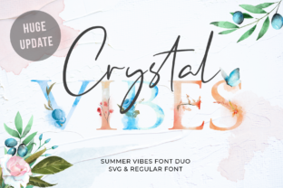 Crystal Vibes: A Font Pairing That Feels Like Summer