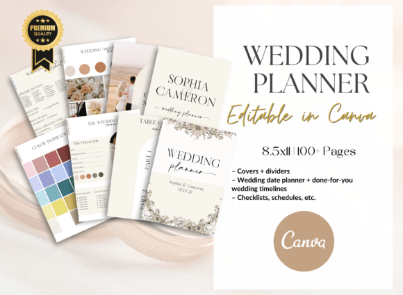 Designing Your Dream Wedding with Editable Canva Templates