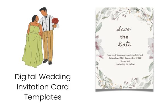 Effortless Elegance: Free & Premium Digital Wedding Invitations