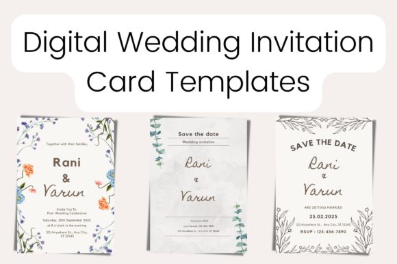 Effortless Elegance: The Magic of Editable Digital Wedding Invitations