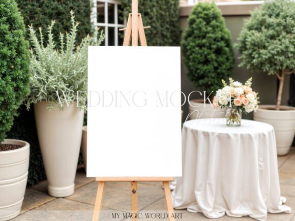 Elegant Wedding Mockup: Perfecting Your Sitting Chart & Invitations