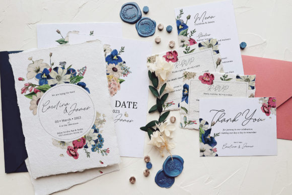 Elegant Wedding Stationery: A Complete Floral Suite Guide