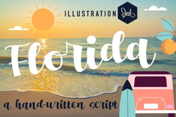 Florida: The Script Font That Brings Refined Elegance to Your Designs
