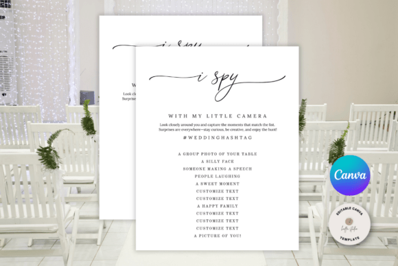How to Create a Fun I Spy Wedding Game for Your Guests
