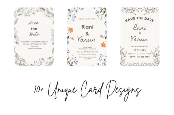 Modern Digital Wedding Invitations: A Canva Template Guide