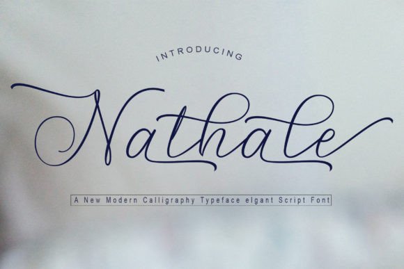 Nathale: Where Natural Script Meets Polished Branding