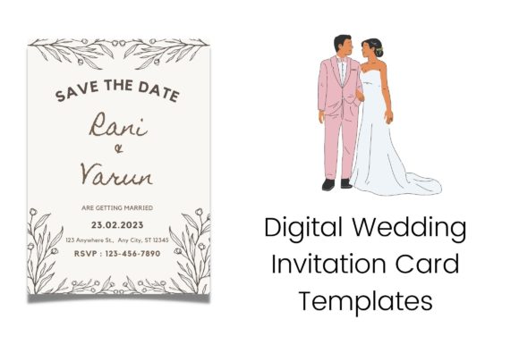 Simplify Your Big Day with Editable Digital Wedding Invitations