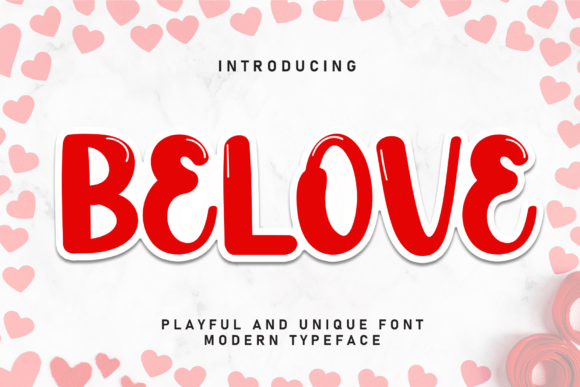 The Belove Font: A Handwritten Touch for Every Creative Project