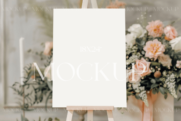 Wedding & Baby Shower Sign Mockups: Elevate Your Event Designs